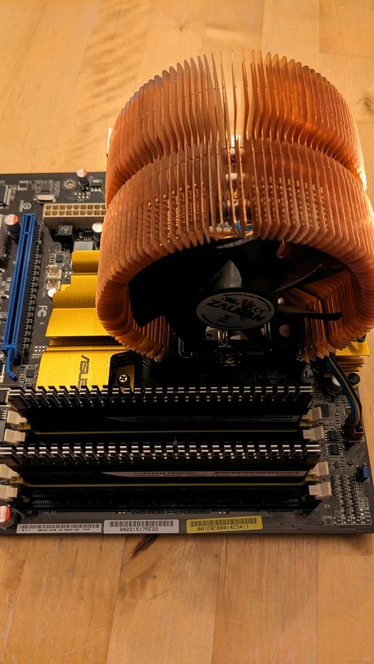 Bundle ASUS P5Q + Intel Core2 Q6600 + 4 GB 4RAM + CPU Kühler in Reutlingen