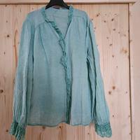 leinen Bluse mint gr. xxl  Tunika boho Nordrhein-Westfalen - Bad Münstereifel Vorschau
