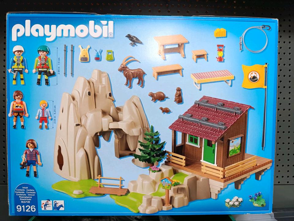 *NEU* OVP !! Kletterfels mit Berghütte Playmobil Action 9126 in Ladenburg
