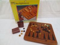 Spiel Backgammon - Gesellschaftsspiel - Holzspiel - massiv Saarland - Spiesen-Elversberg Vorschau