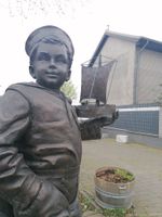 Bronze Figur "Seemannsjunge am Poller" Schleswig-Holstein - Altenmoor Vorschau