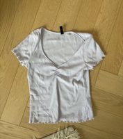 Cropped Ripshirt Flieder H&M Niedersachsen - Burgwedel Vorschau