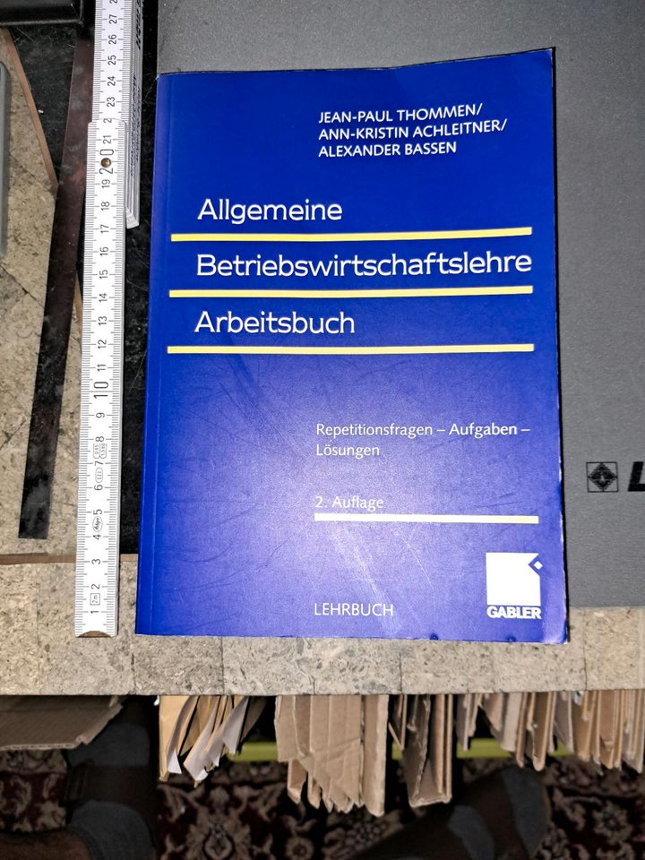 Allgemeine Betriebswirtschaftslehre Arbeitsbuch Aufgaben Lösungen in Berlin