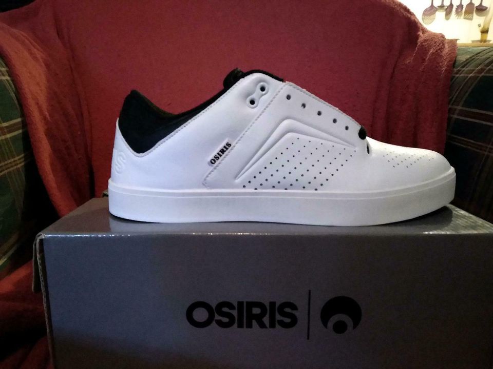 Osiris Techniq VLC Herren Sneaker Gr 44 Uk 10 weiß neu in Flensburg