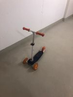 Scooter Tretroller Kinder 3 Rolle blau/orange Mit Leuchtrollen Bayern - Lochhausen Vorschau