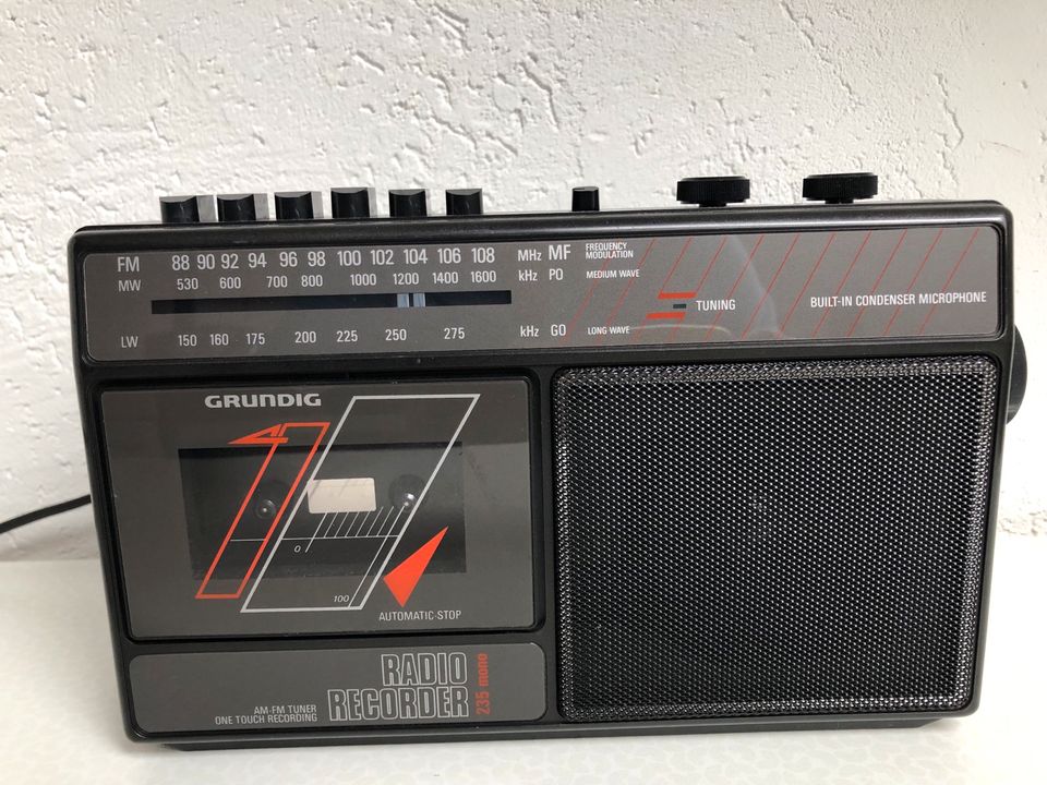 Grundig Radio Recorder in Baltmannsweiler