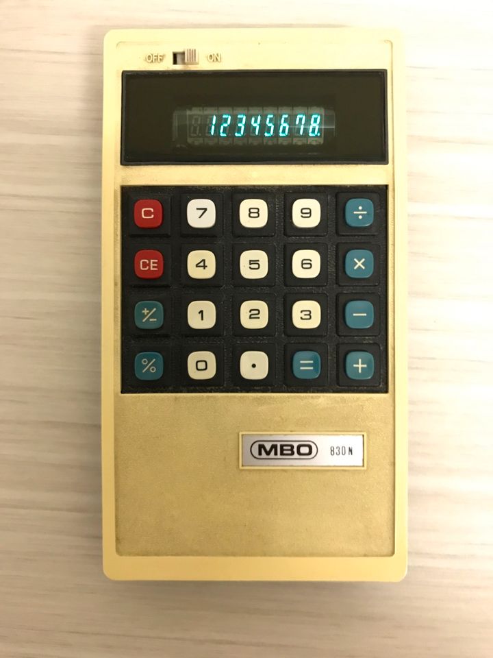 Taschenrechner MBO 830 N Vintage in München