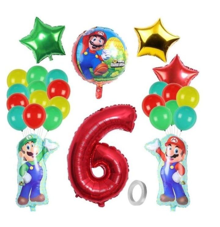 Super Mario Party Deko Kindergeburtstag NEU OVP in Fahrdorf