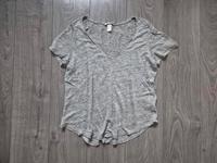 T-Shirt, H&M, Gr. M, Leinen, grau, leicht für den Sommer Wandsbek - Hamburg Bramfeld Vorschau