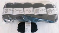 500g Gründl Cotton Fun 100% Baumwolle Strickwolle schwarz häkeln Schleswig-Holstein - Trittau Vorschau