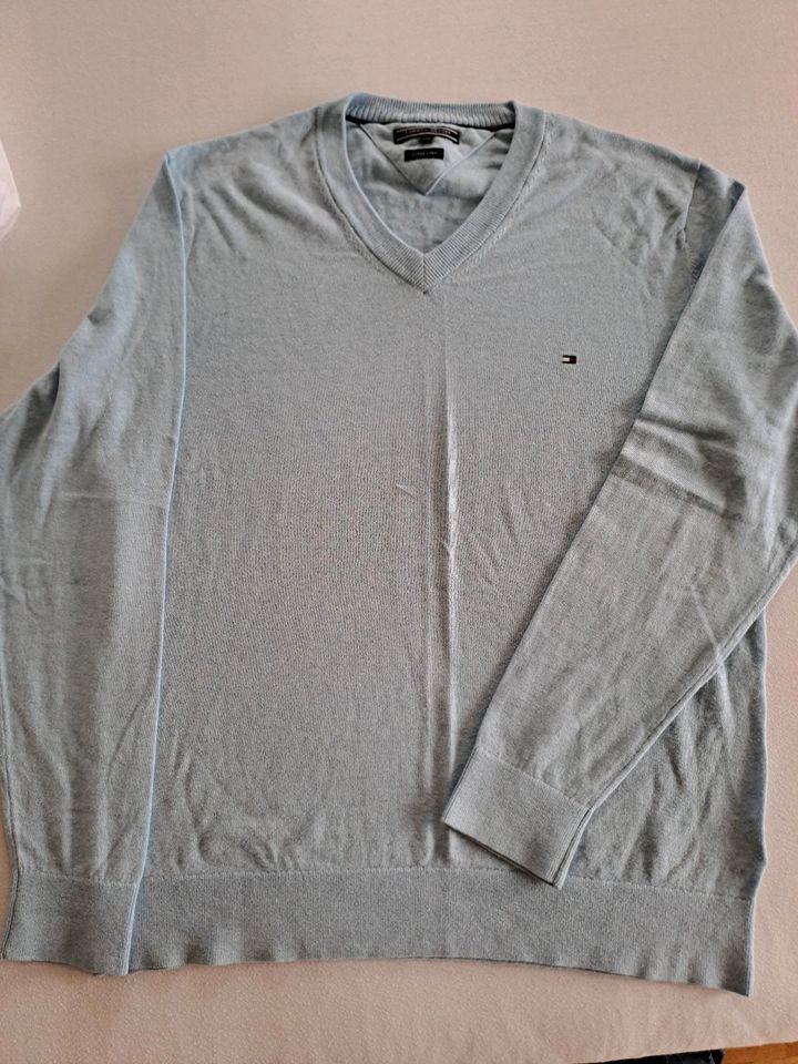 Tommy Hilfiger Herren Pullover/ Bluse /Baumwolle in Vöhringen