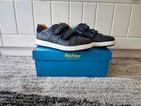 Richter Sneaker Leder 31 Klett Halbschuh blau Hamburg-Mitte - Hamburg Billstedt   Vorschau