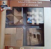 Mind Games Set of 4 pieces  Lifetime Games OVP Geduldsspiel Niedersachsen - Haselünne Vorschau