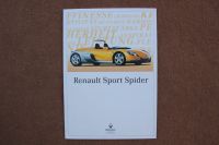 Prospekt/Poster "Renault Sport Spider" Bayern - Salzweg Vorschau