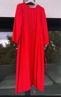 Verkaufe Twillkleid mit Kordelzug von H&M (Größe L–XL, Rot) München - Sendling-Westpark Vorschau