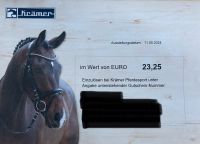 Reitsport Krämer Gutschein i. H.v. 23,25€ Kr. München - Ebenhausen Vorschau