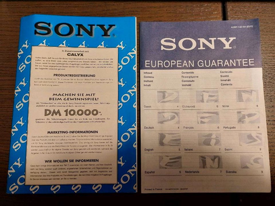 SONY CMD-C1 Handy KOMPLETT!! TOP in Würzburg