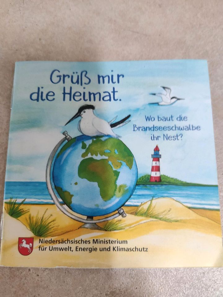 Pixie Buch Grüß mir die Heimat, Brandseeschwalbe,Umwelt,Meer in Porta Westfalica