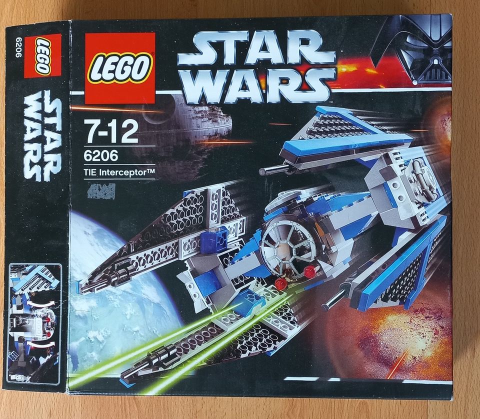 LEGO Star Wars 6206 TIE Interceptor mit Anleitung & OVP in  Nordrhein-Westfalen - Wiehl | Lego & Duplo günstig kaufen, gebraucht oder  neu | eBay Kleinanzeigen ist jetzt Kleinanzeigen