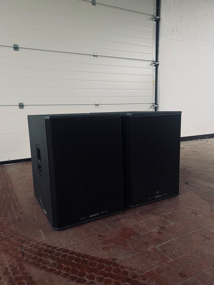 2x RCF 8003 MK3 + Cover + BlueWheels Subwoofer in Eschweiler