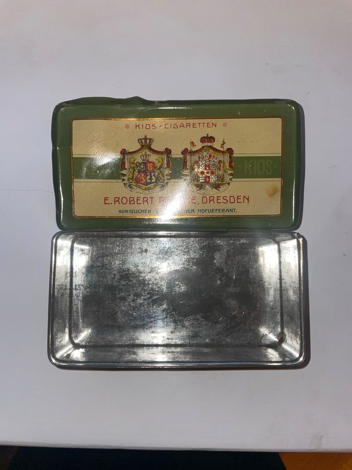 Blechdose Kios Cigaretten E.Robert Böhme Dresden in München