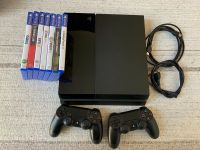 PlayStation PS4 inkl. 2 Controller und 12 Spiele Nordrhein-Westfalen - Drolshagen Vorschau