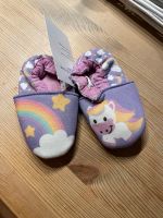 Hausschuhe Krabbelschuhe Einhorn Größe 20/21 neu Sachsen-Anhalt - Magdeburg Vorschau