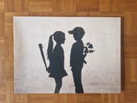 Bilddruck auf Leinwand von Banksy 50×70 cm Wandsbek - Hamburg Eilbek Vorschau