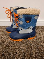 NEU Spirale Stiefel Gr. 26 Winterboots warm Schurwolle blau orang Niedersachsen - Wetschen Vorschau