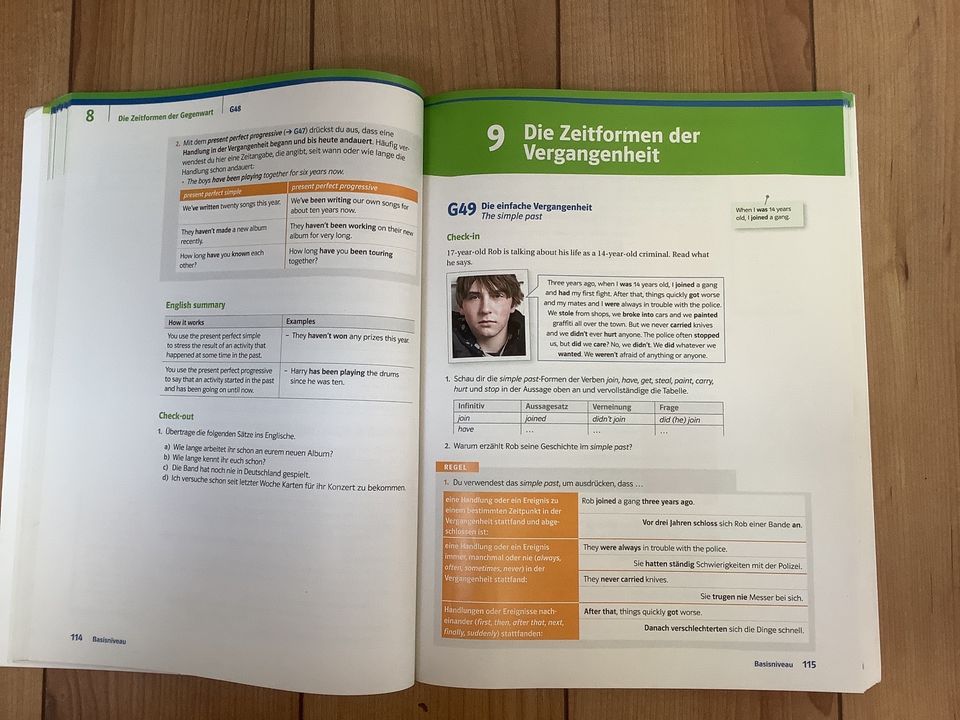 Green Line Basisgrammatik Buch + Arbeitsheft in Hamburg