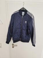 Adidas Bomberjacke Jacke quilted jacket Gr. M navy blau Köln - Porz Vorschau