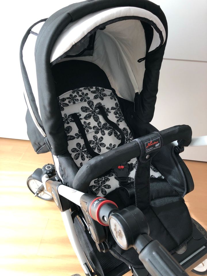 Hartan Racer GT Kombi Kinderwagen Buggy mit viel Zubehör in Groß-Gerau