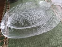 Hübsche Fischplatteset aus Glas, Servierteller, Grill Niedersachsen - Bad Bederkesa Vorschau