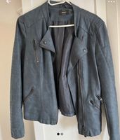 Leder Jacke dunkel blau Brandenburg - Cottbus Vorschau