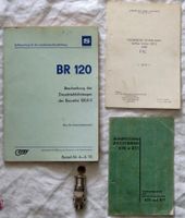 Lok BR 120 Stoffsammlung Handbuch ZfBV, Kompressor KT6/7 – DDR Brandenburg - Cottbus Vorschau