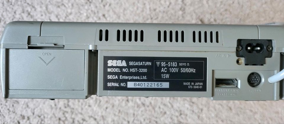 Sega Saturn Konsole in Borna