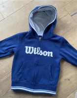 Sport-Sweatjacke von Wilson, Gr. 116, blau, top erhalten! Niedersachsen - Wiefelstede Vorschau