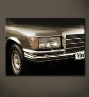 MERCEDES BENZ W116 SE SEL Leinwand Bild Kunstdruck Wandbild XL Nordrhein-Westfalen - Rüthen Vorschau