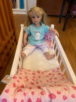 Puppe Hannah (Götz) mit Bett und Kleidung Obergiesing-Fasangarten - Obergiesing Vorschau