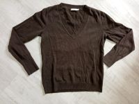 Pullover Shirt V-Ausschnitt braun Tom Tailor Gr. L Dithmarschen - Wolmersdorf Vorschau