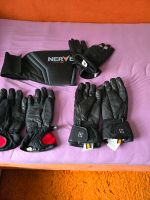 Motorradjacke XL, schwarz, neuwertiger Zustand mit Handschuhen Bayern - Augsburg Vorschau