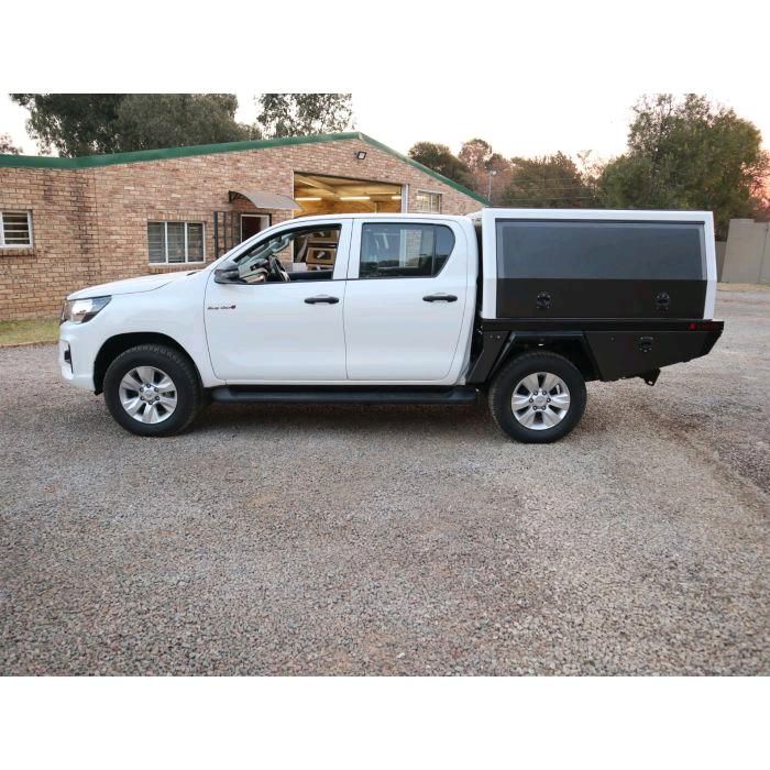 Bushtech Canopy Tray Truck Flatbed Toyota Hilux Revo Double Cab in Herne