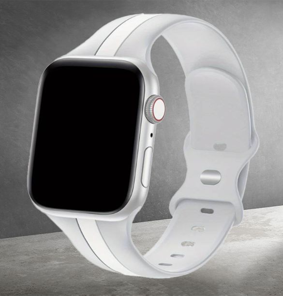 Apple Watch Silikon Armband- SE/7/8/9/Ultra (Verschiedene Farben) in Freiberg am Neckar