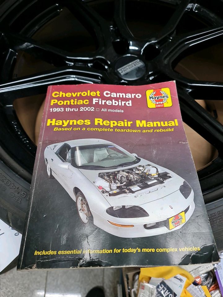 Reparaturhandbuch Camaro Firebird F-Body 1993-2002 in Mittelangeln