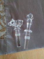 2 Flaschenverschlüße aus Glas. Baden-Württemberg - Iffezheim Vorschau