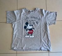 T-Shirt DAmen H&M L Mickey Mouse grau Thüringen - Erfurt Vorschau