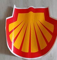 Rarität :XXL großer Shell Logo Muschel Aufkleber Saarland - Neunkirchen Vorschau