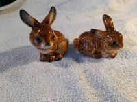 Goebel Figur Hase braun Osterhase liegend und sitzend  2 Stück Nürnberg (Mittelfr) - Aussenstadt-Sued Vorschau