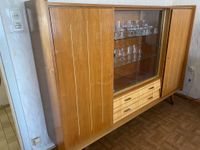 Schrank, Vintage, Vitrine, Wohnzimmerschrank, 60er Baden-Württemberg - Sinsheim Vorschau