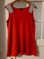 Pimkie Shirt Top orange Pailletten Glitzer Gr. XL Harburg - Hamburg Marmstorf Vorschau